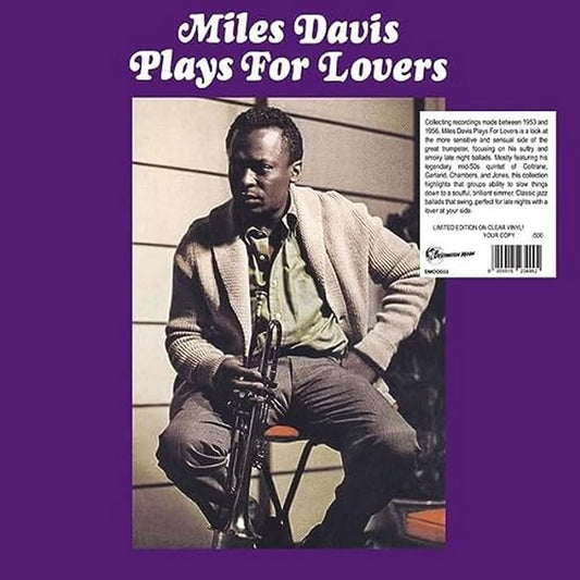 MILES DAVIS – Plays For Lovers LP (clear vinyl)