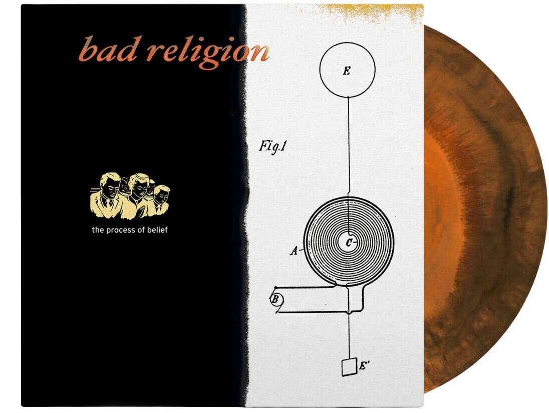 BAD RELIGION – The Process Of Belief LP (orange/black galaxy vinyl)