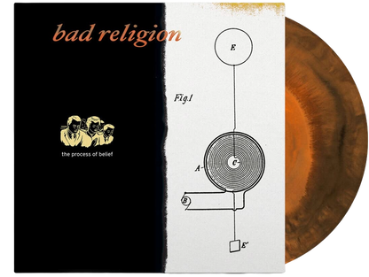 BAD RELIGION – The Process Of Belief LP (orange/black galaxy vinyl)