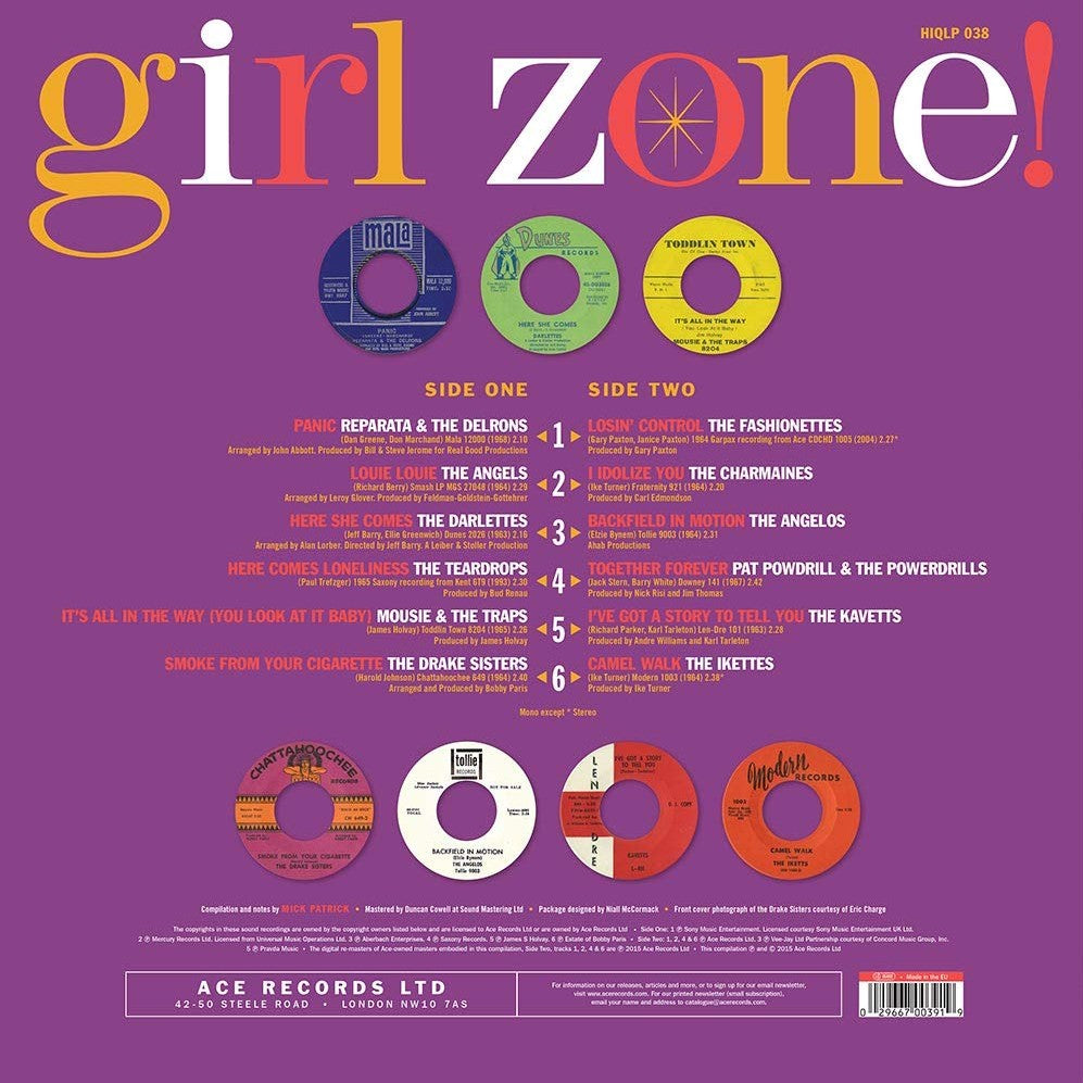 V/A – Girl Zone! LP (color vinyl)