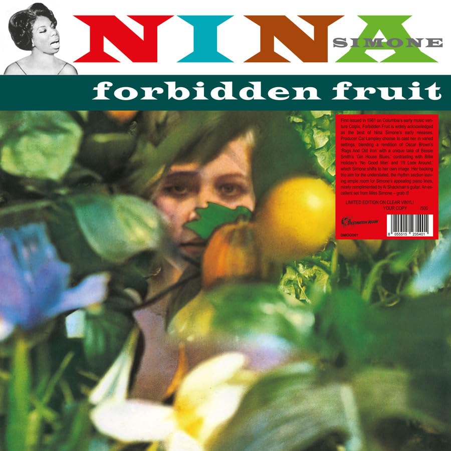 NINA SIMONE – Forbidden Fruit LP (clear vinyl)