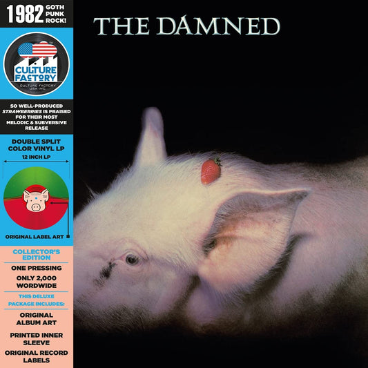 DAMNED – Strawberries LP (red/green split vinyl)