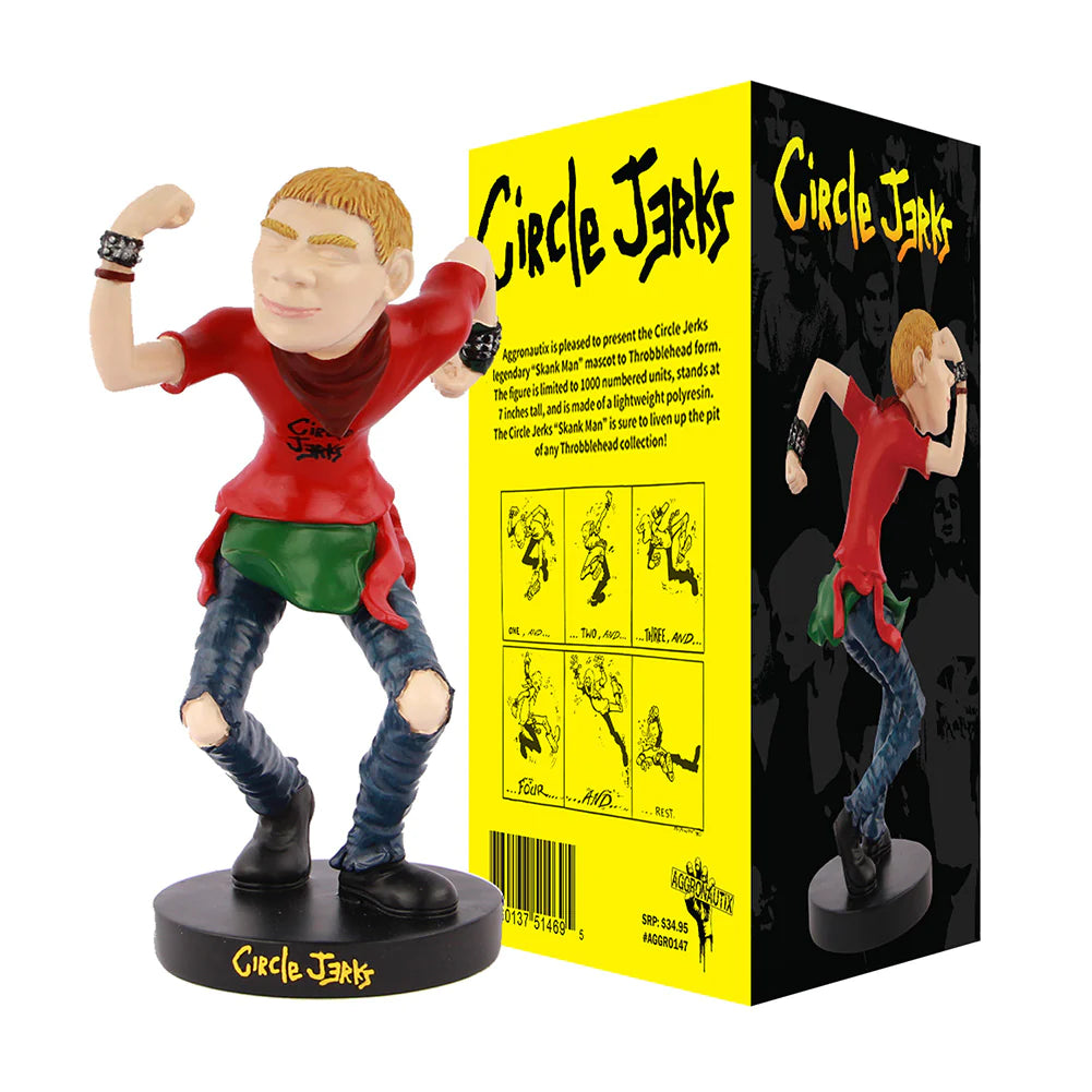 CIRCLE JERKS Skank Man Limited Edition Throbblehead Figure