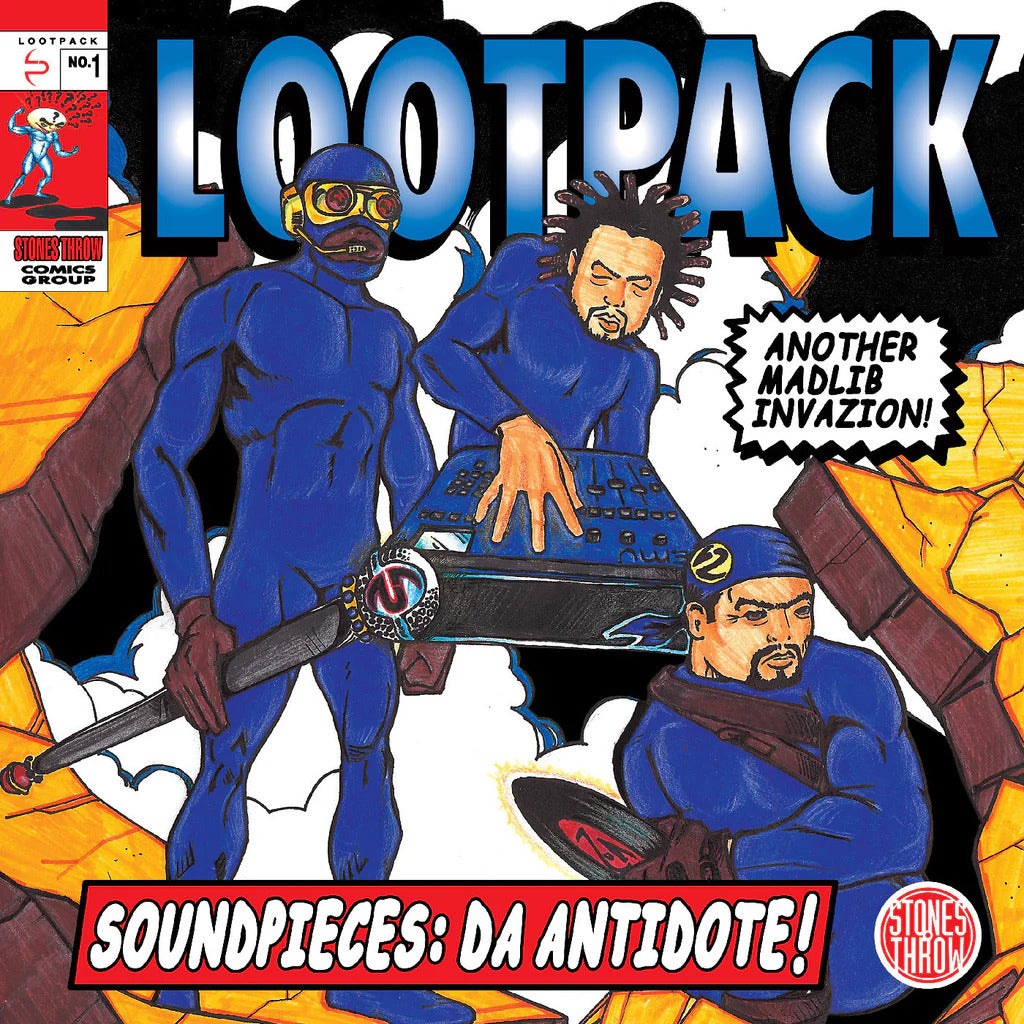 LOOTPACK – Soundpieces • Da Antidote! 3xLP (primary colors vinyl)