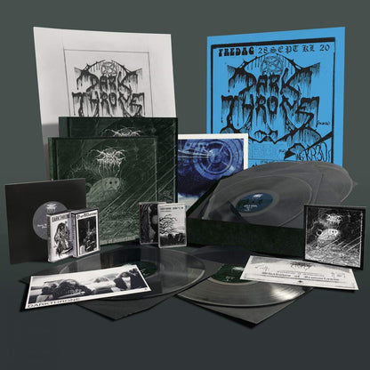 DARKTHRONE – Shadows Of Iconoclasm Deluxe Box Set (6xLP, 7", 4xCass, DVD, Book, Posters)