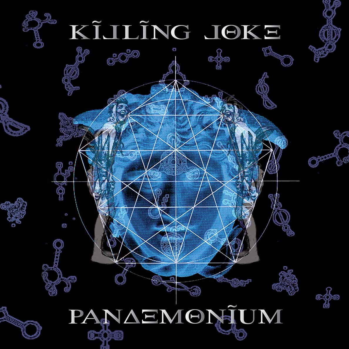 KILLING JOKE – Pandemonium 2xLP ("Pandemonium" blue/clear vinyl)