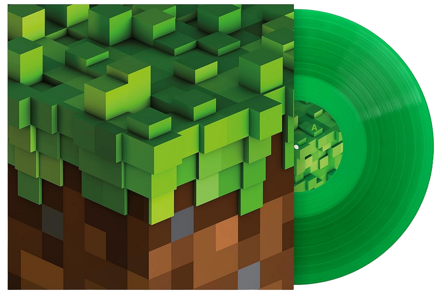 C418 – Minecraft Volume Alpha OST LP (transparent green vinyl)