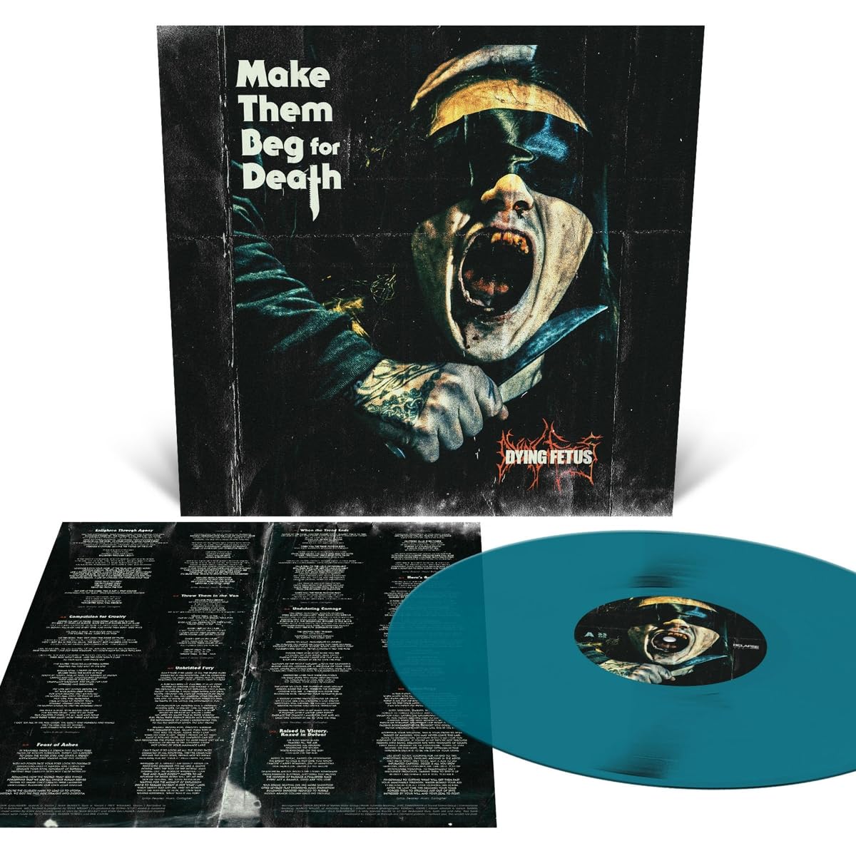 DYING FETUS – Make Them Beg For Death LP (sea blue vinyl)