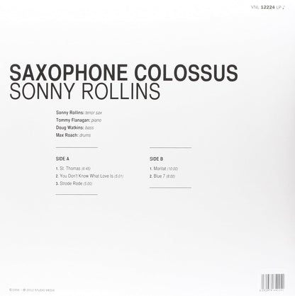 SONNY ROLLINS – Saxophone Colossus LP