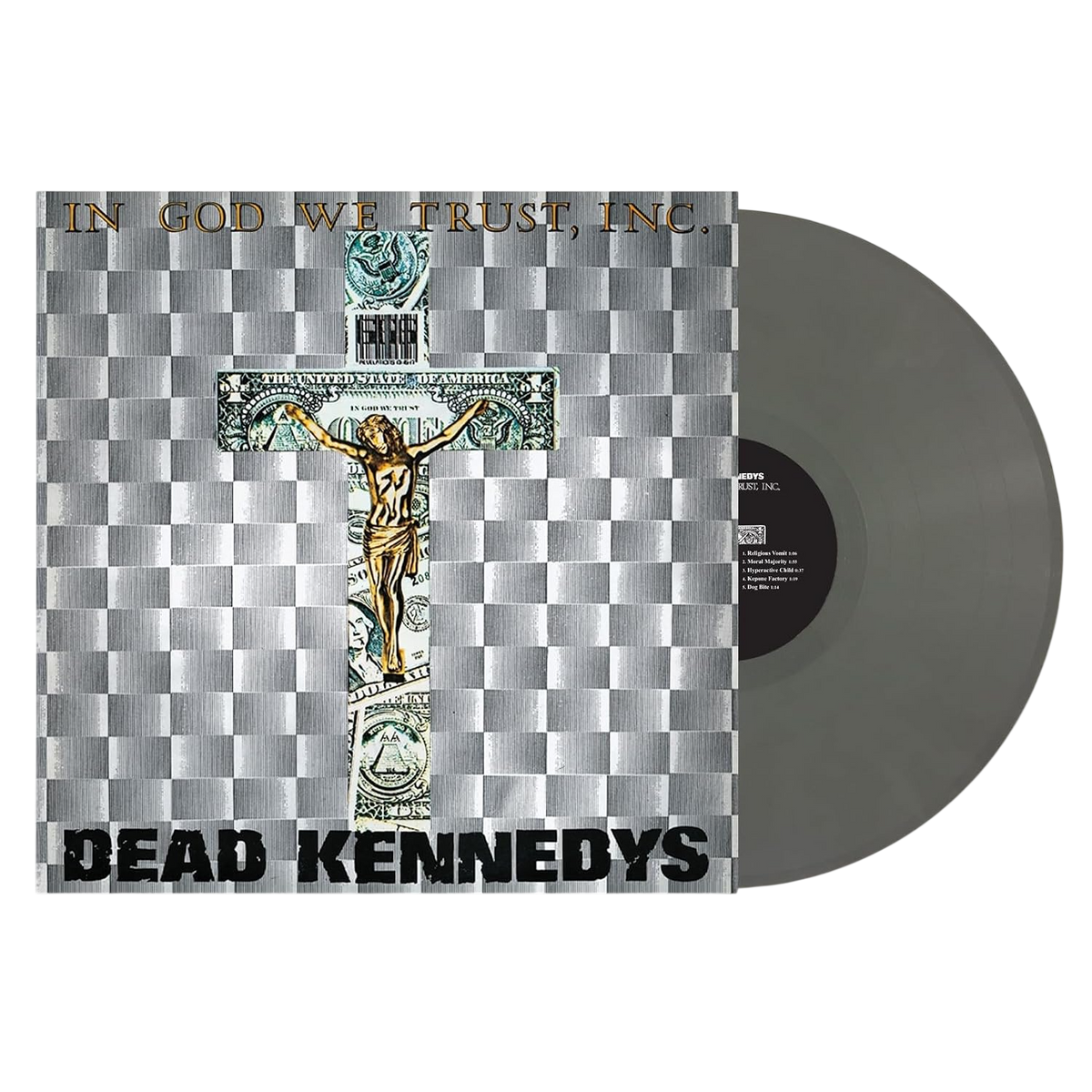 DEAD KENNEDYS – In God We Trust, Inc. 12" EP (gray vinyl)