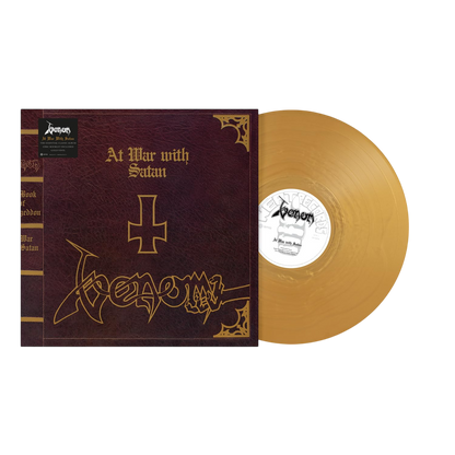VENOM – At War With Satan LP (gold vinyl)