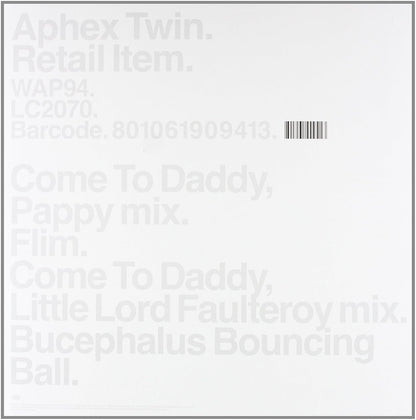 APHEX TWIN – Come To Daddy 12" EP