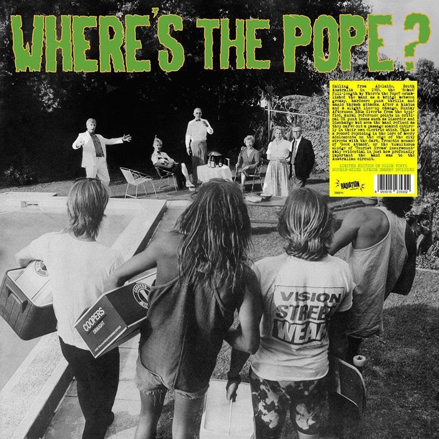 WHERE'S THE POPE? – Sunday Afternoon BBQ's LP (green vinyl)