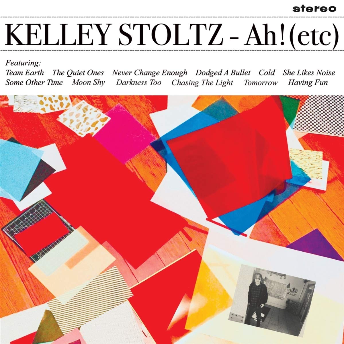 KELLEY STOLTZ – Ah! (etc) LP ("Photoluminescent" clear vinyl)
