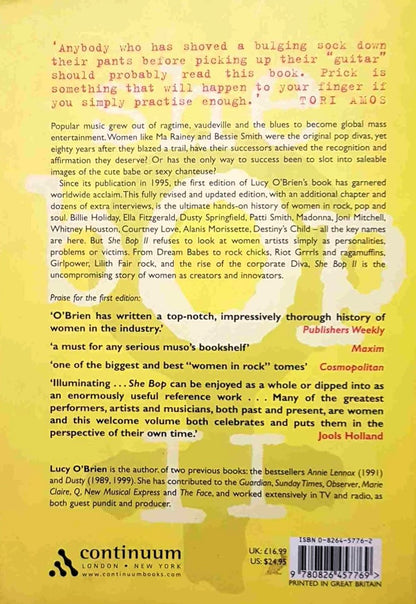 She Bop 2: The Definitive History of Women in Rock, Pop & Soul by Lucy O'Brien