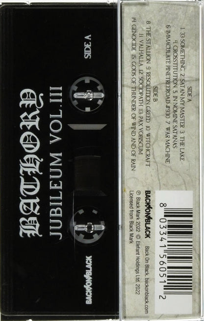 BATHORY – Jubileum v 3 Cassette