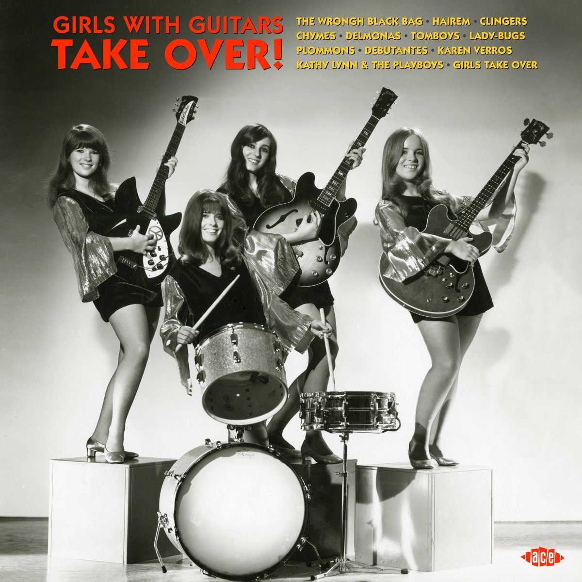 V/A – Girls With Guitars Take Over! LP (color vinyl)