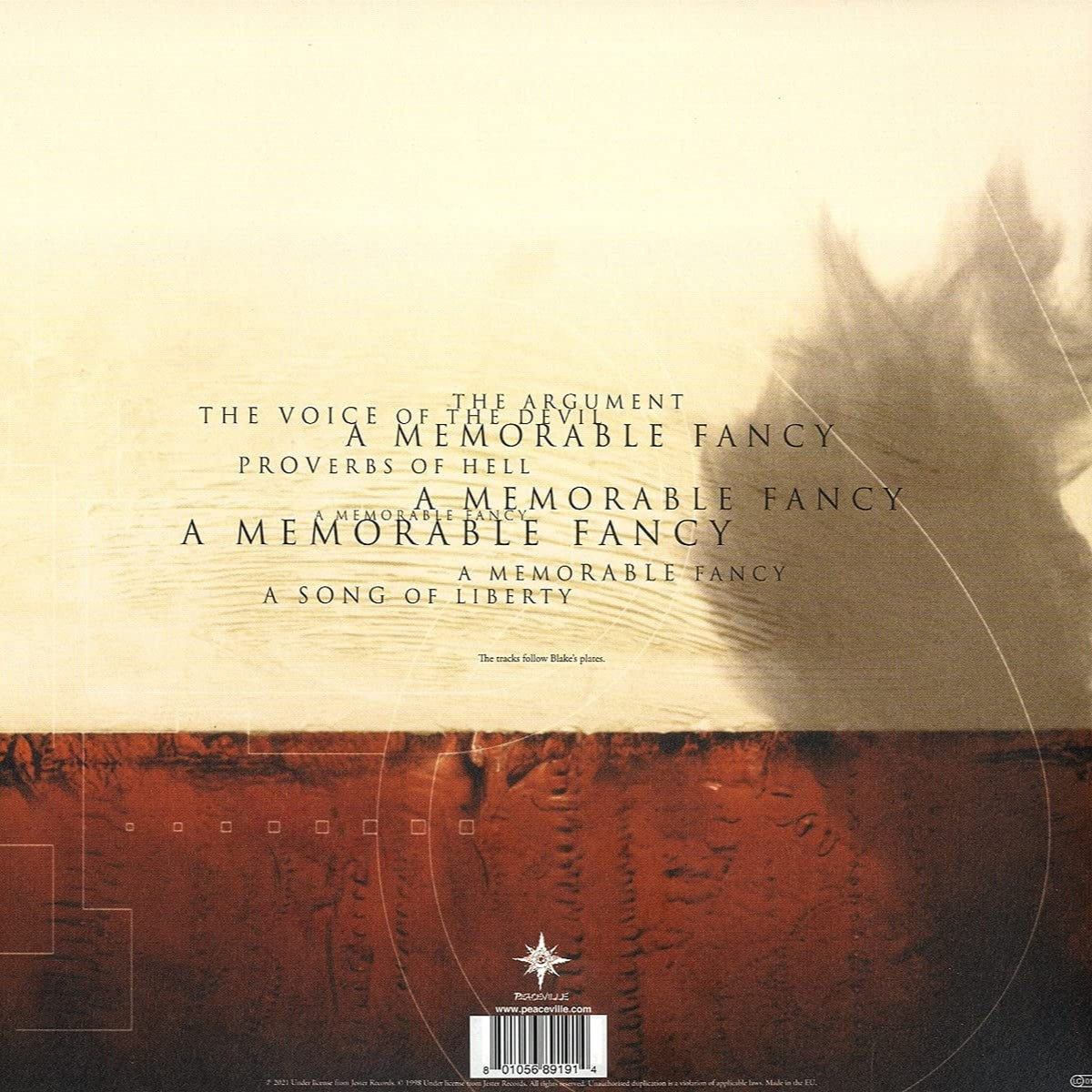 ULVER – Themes From William Blake's The Marriage Of Heaven And Hell 2xLP (red vinyl)