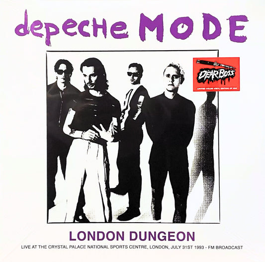 DEPECHE MODE – London Dungeon • Live At The Crystal Palace, London, 7/31/1993 2xLP (purple vinyl)