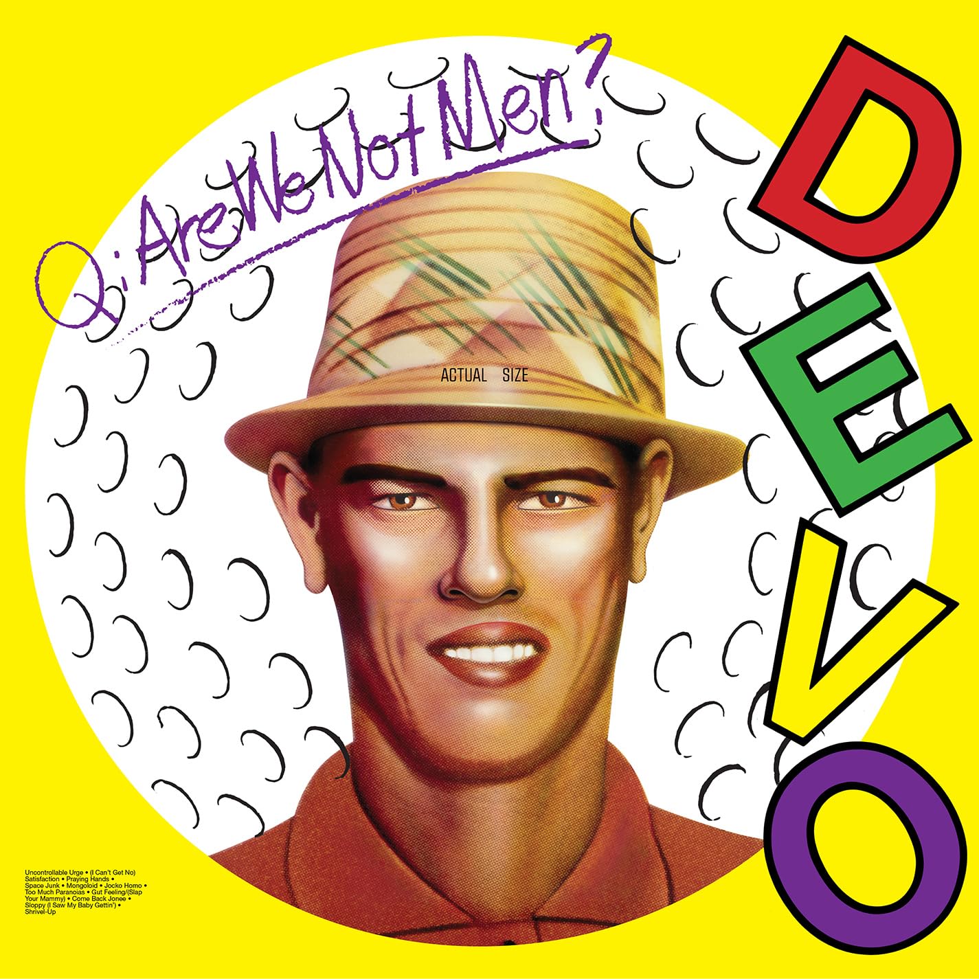DEVO – Q: Are We Not Men? A: We Are Devo! LP