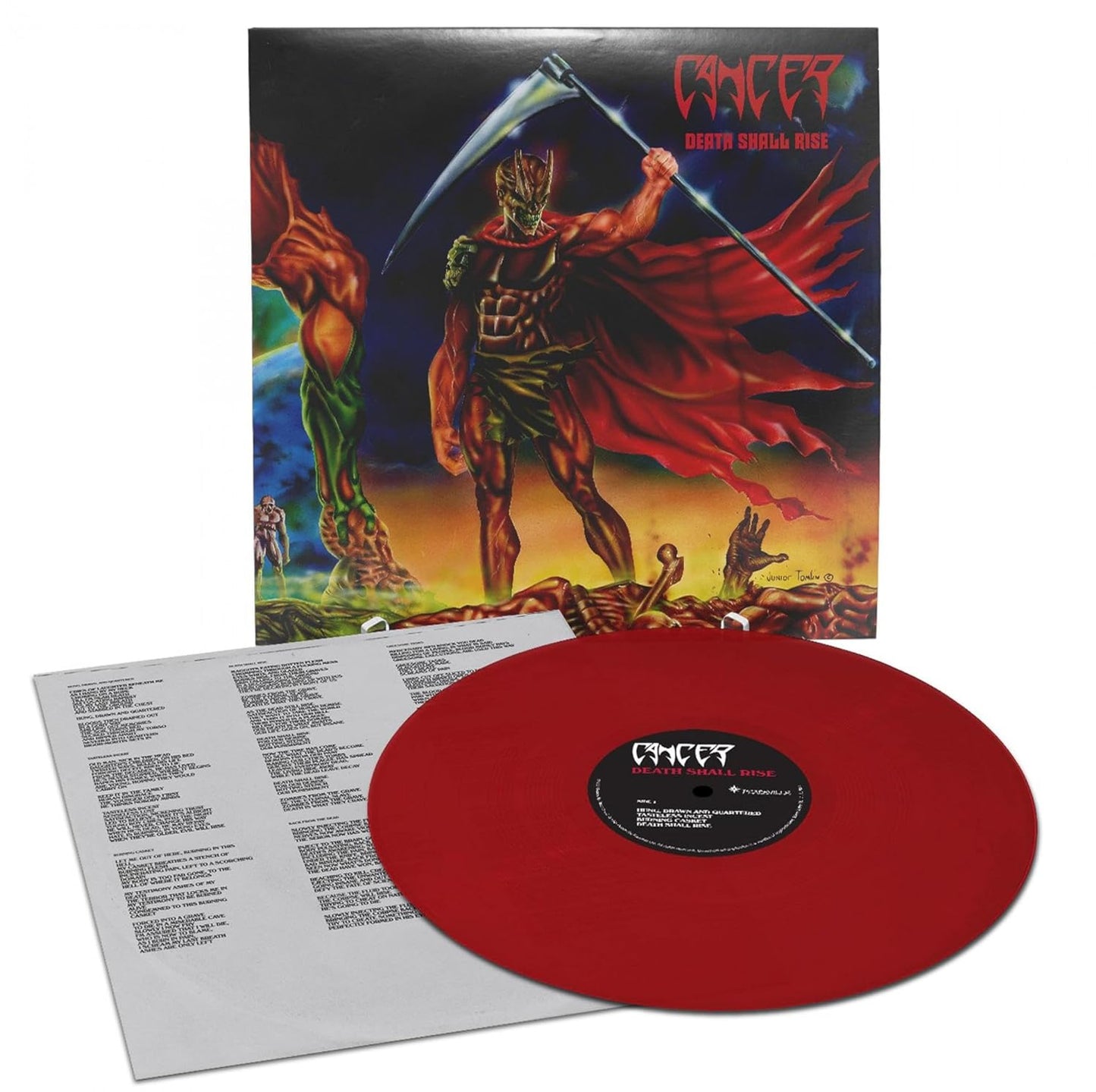 CANCER – Death Shall Rise LP (red vinyl)