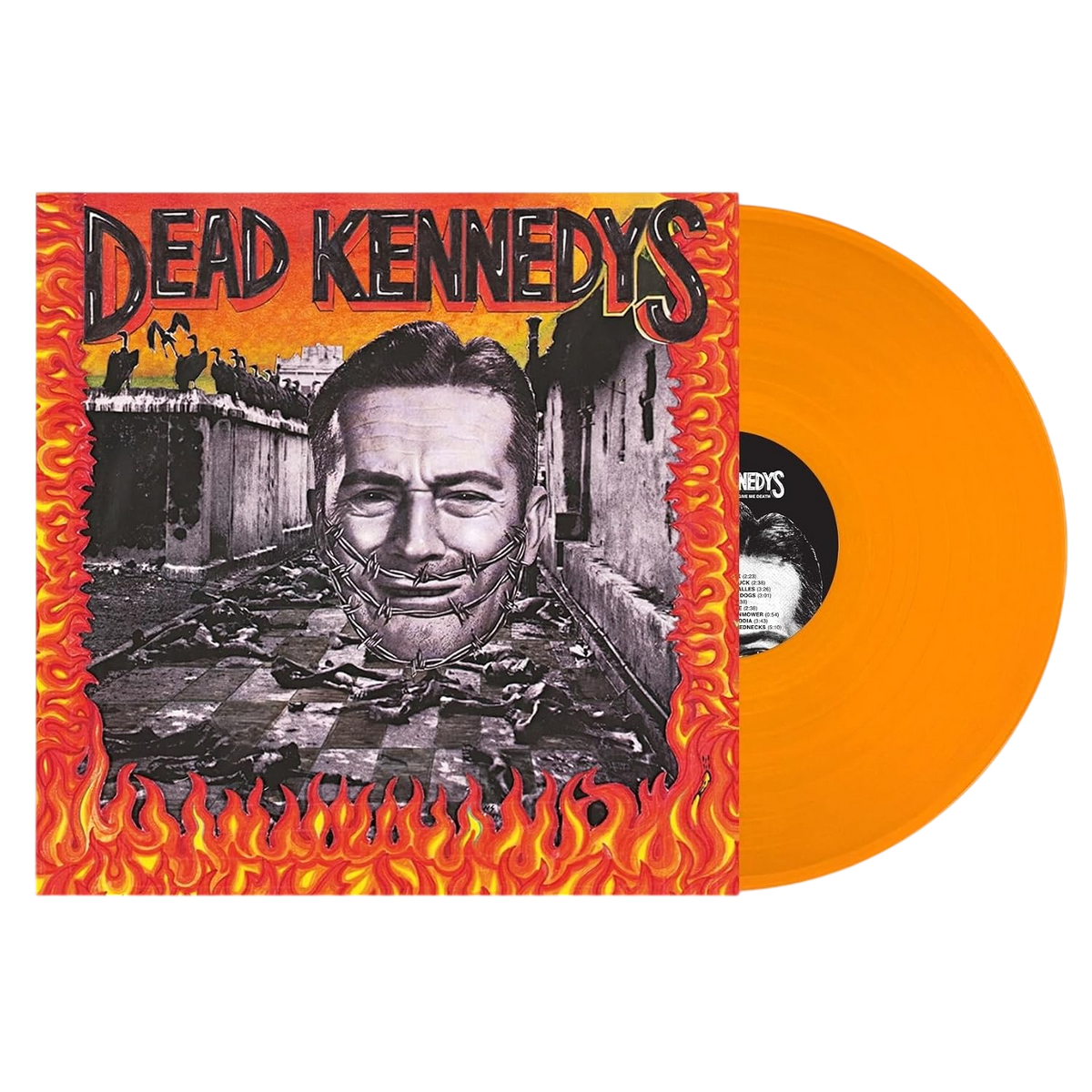 DEAD KENNEDYS – Give Me Convenience Or Give Me Death LP (orange vinyl)