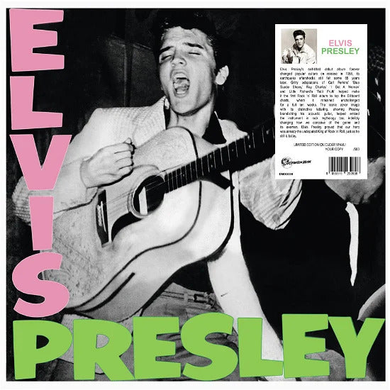 ELVIS PRESLEY – S/T LP (clear vinyl)