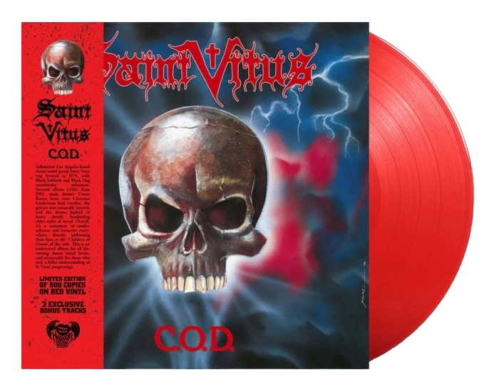 SAINT VITUS – C.O.D. LP (red vinyl)