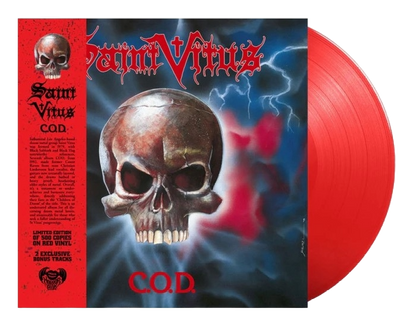 SAINT VITUS – C.O.D. LP (red vinyl)