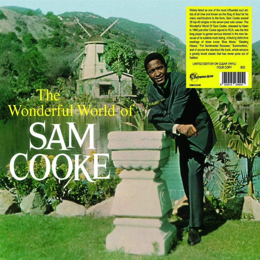 SAM COOKE – The Wonderful World Of Sam Cooke LP (clear vinyl)