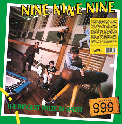 999 – The Biggest Prize In Sport LP (green vinyl)