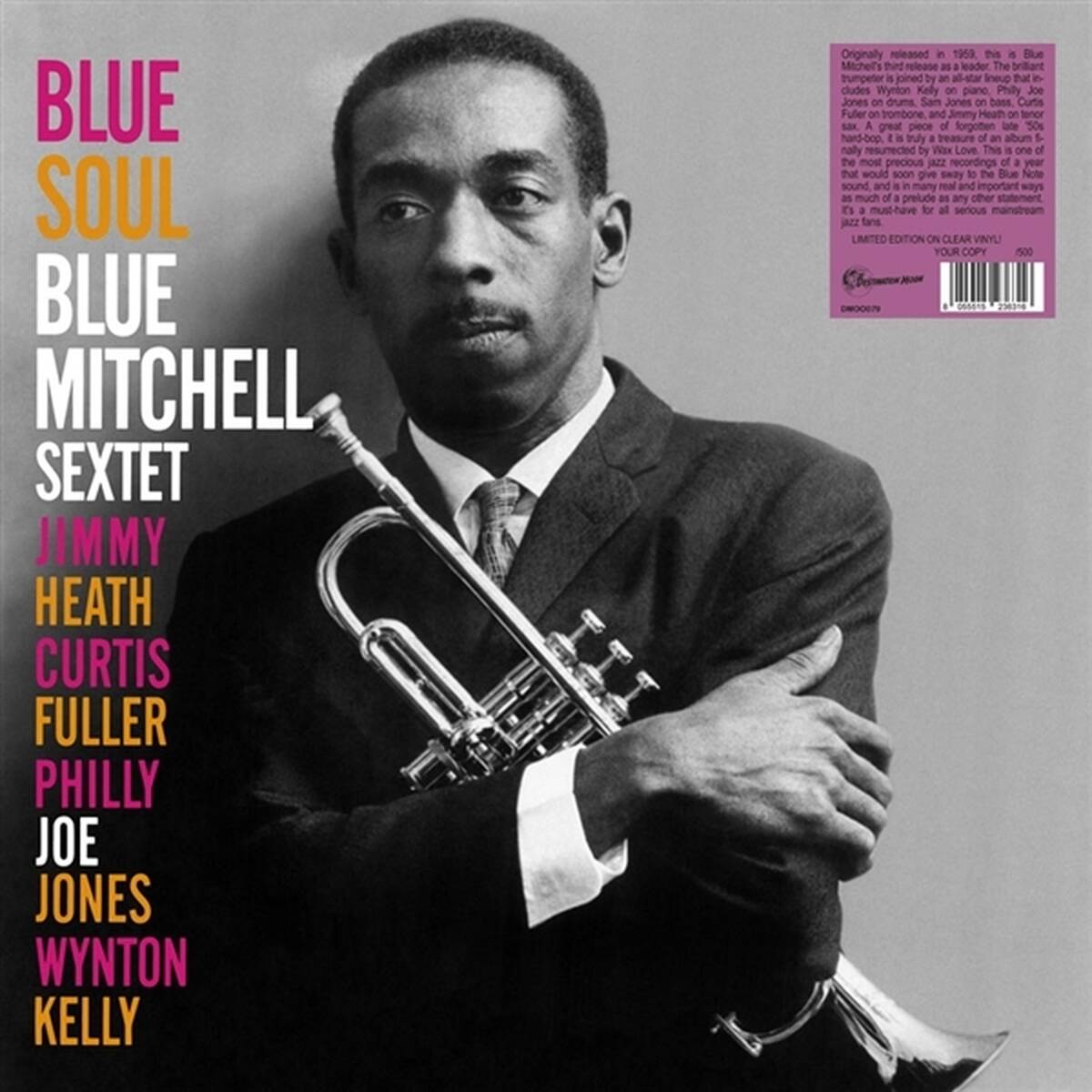 BLUE MITCHELL SEXTET – Blue Soul LP (clear vinyl)