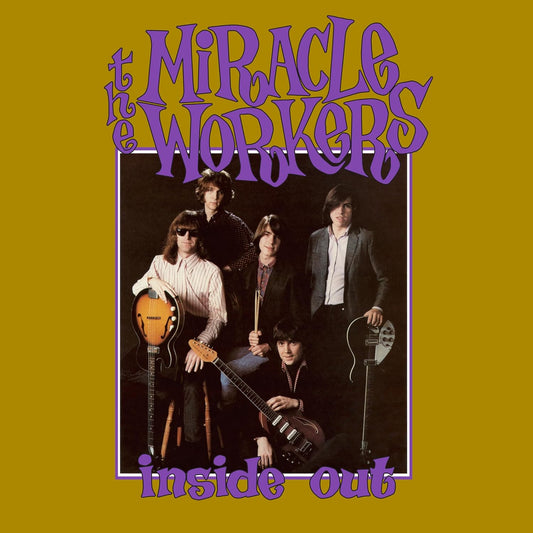 MIRACLE WORKERS – Inside Out LP ("Orange Smoke" vinyl)