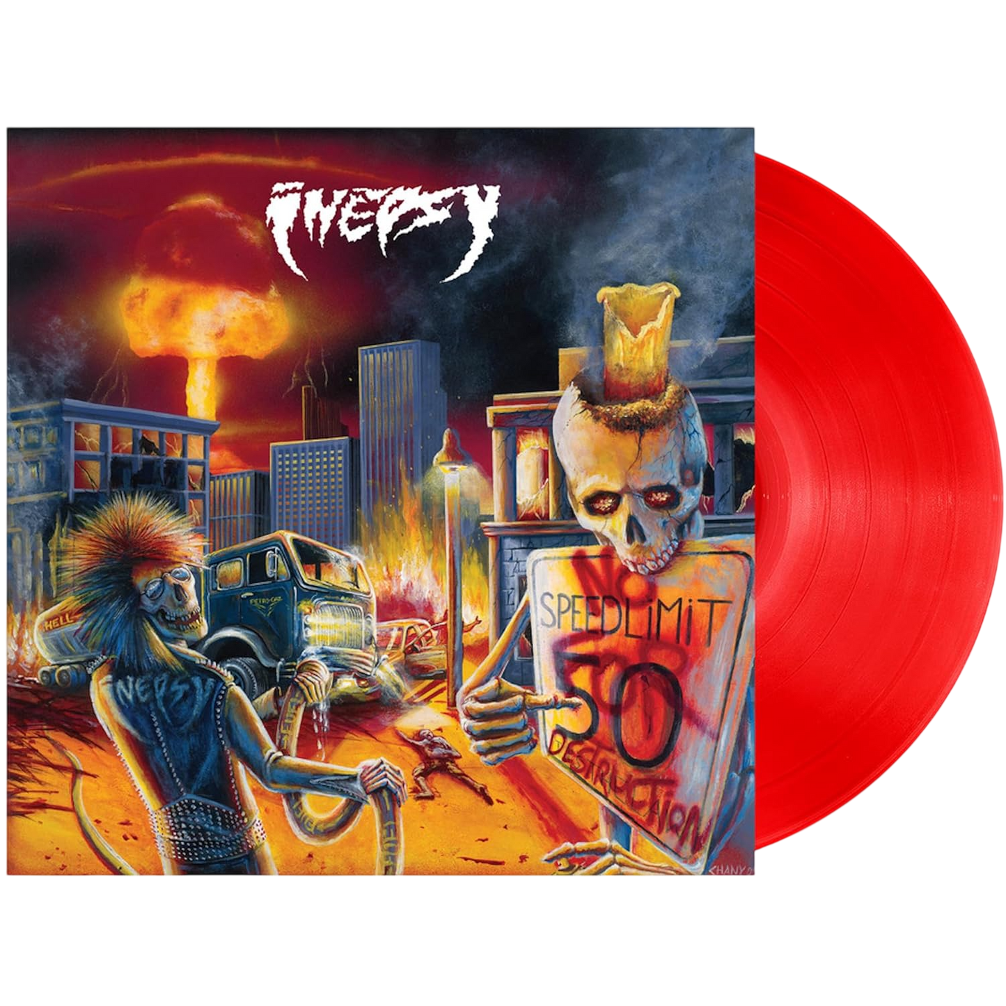 INEPSY – No Speed Limit for Destruction LP (color vinyl)