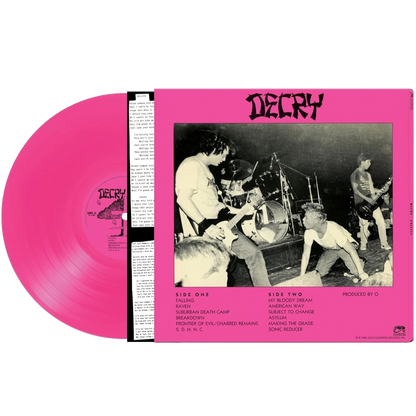 DECRY – Falling LP (opaque pink vinyl)