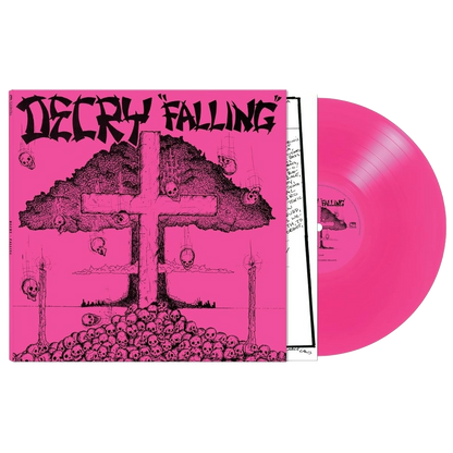 DECRY – Falling LP (opaque pink vinyl)