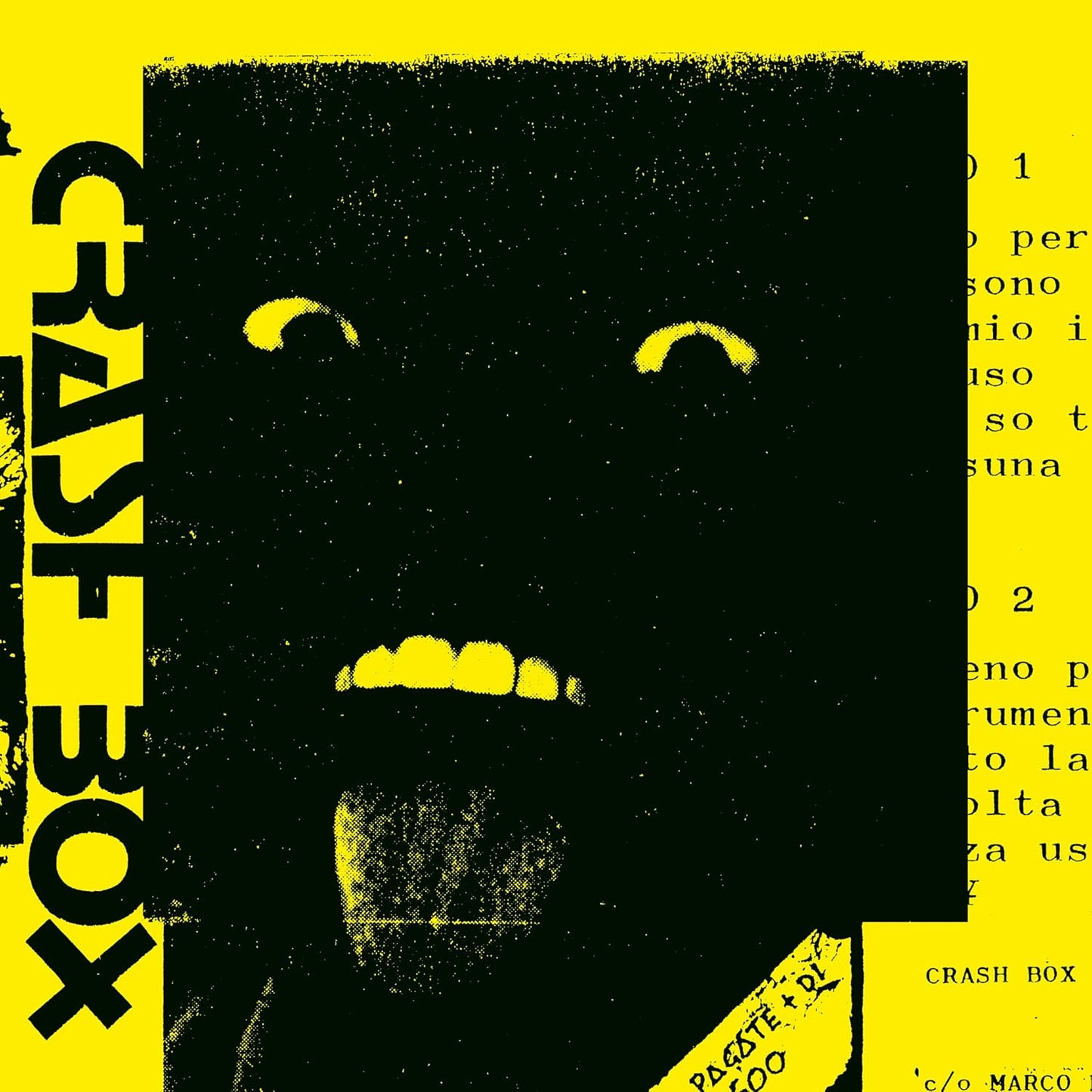 CRASH BOX – S/T LP