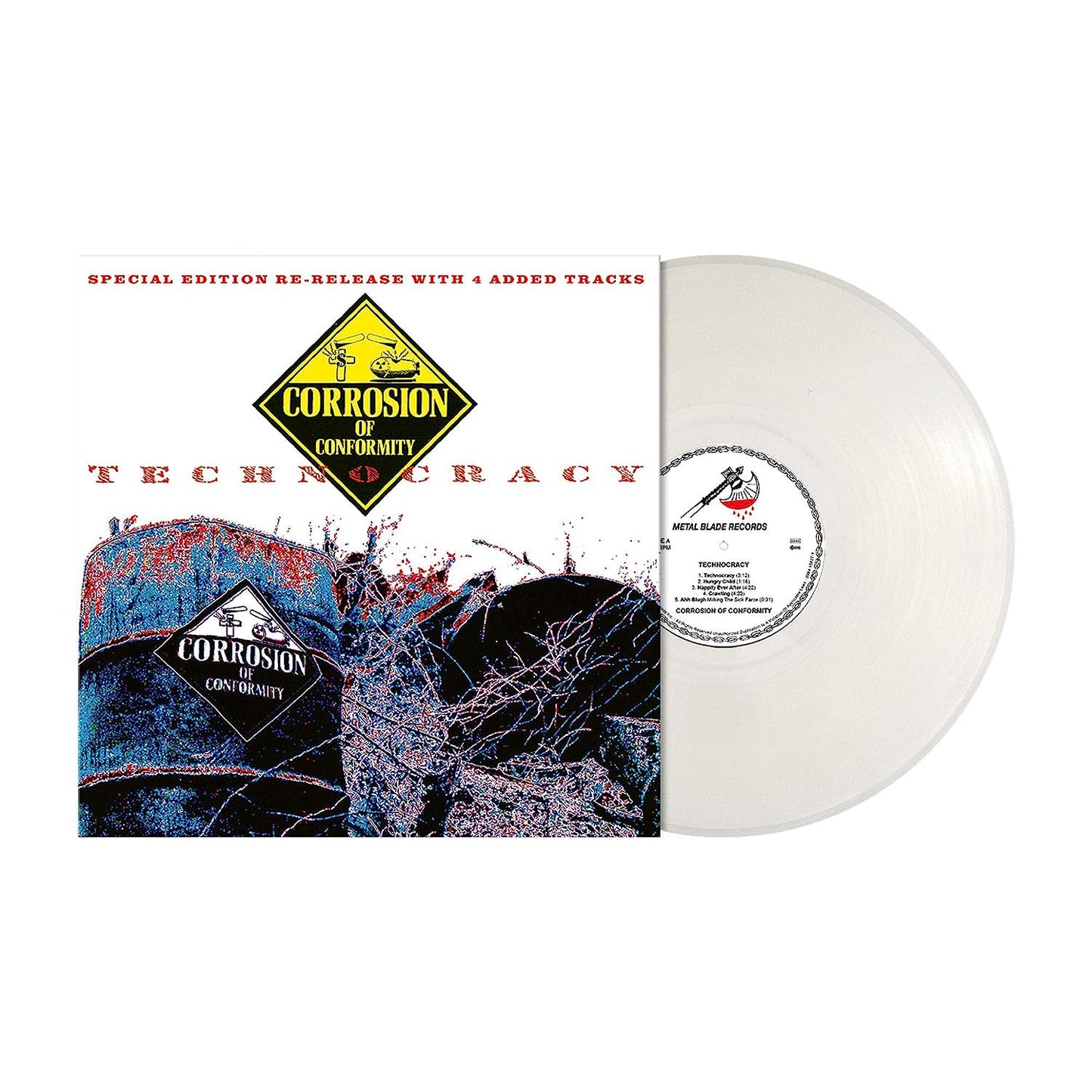 CORROSION OF CONFORMITY – Technocracy LP (special edition white vinyl)