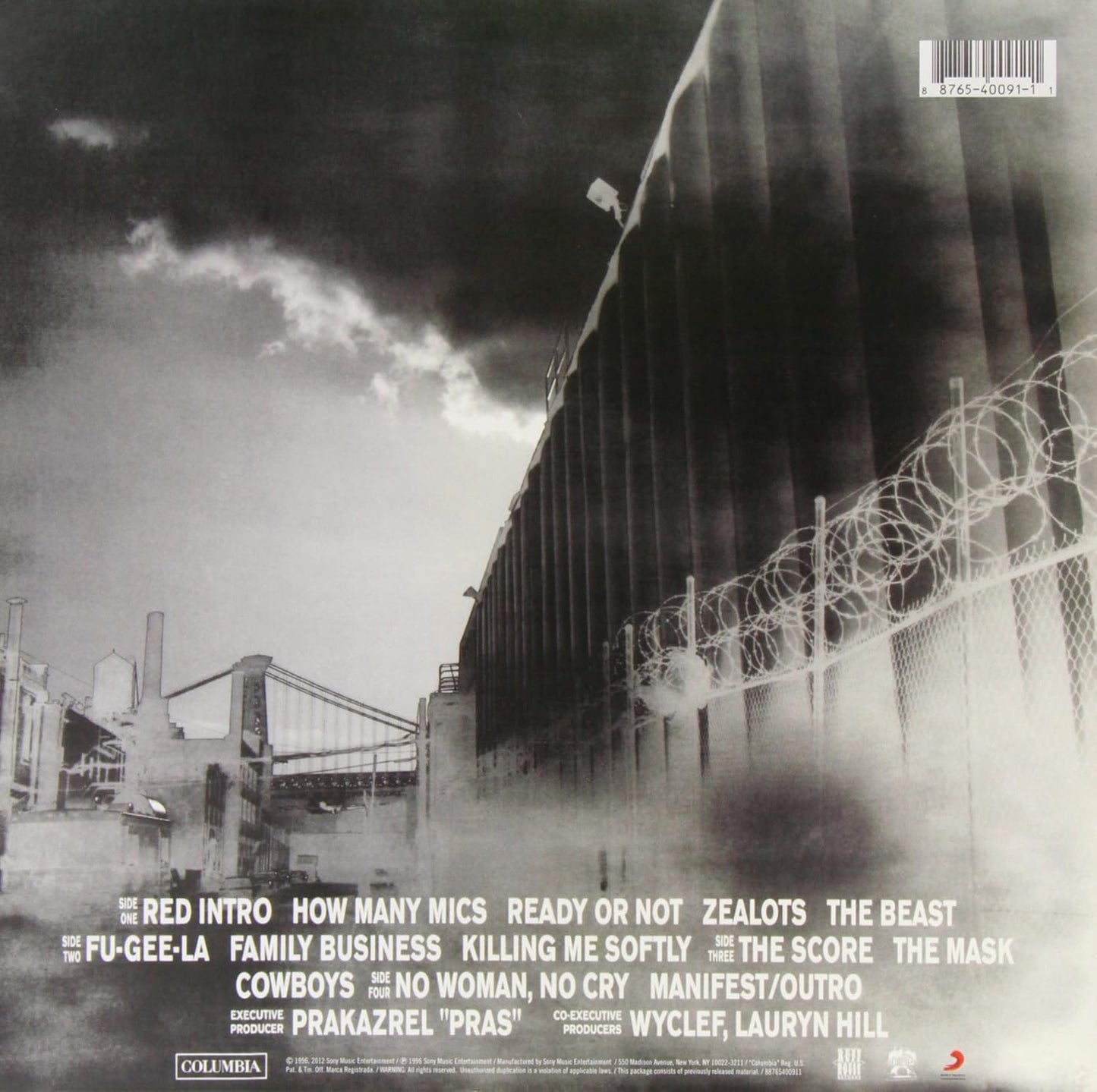 FUGEES – The Score 2xLP