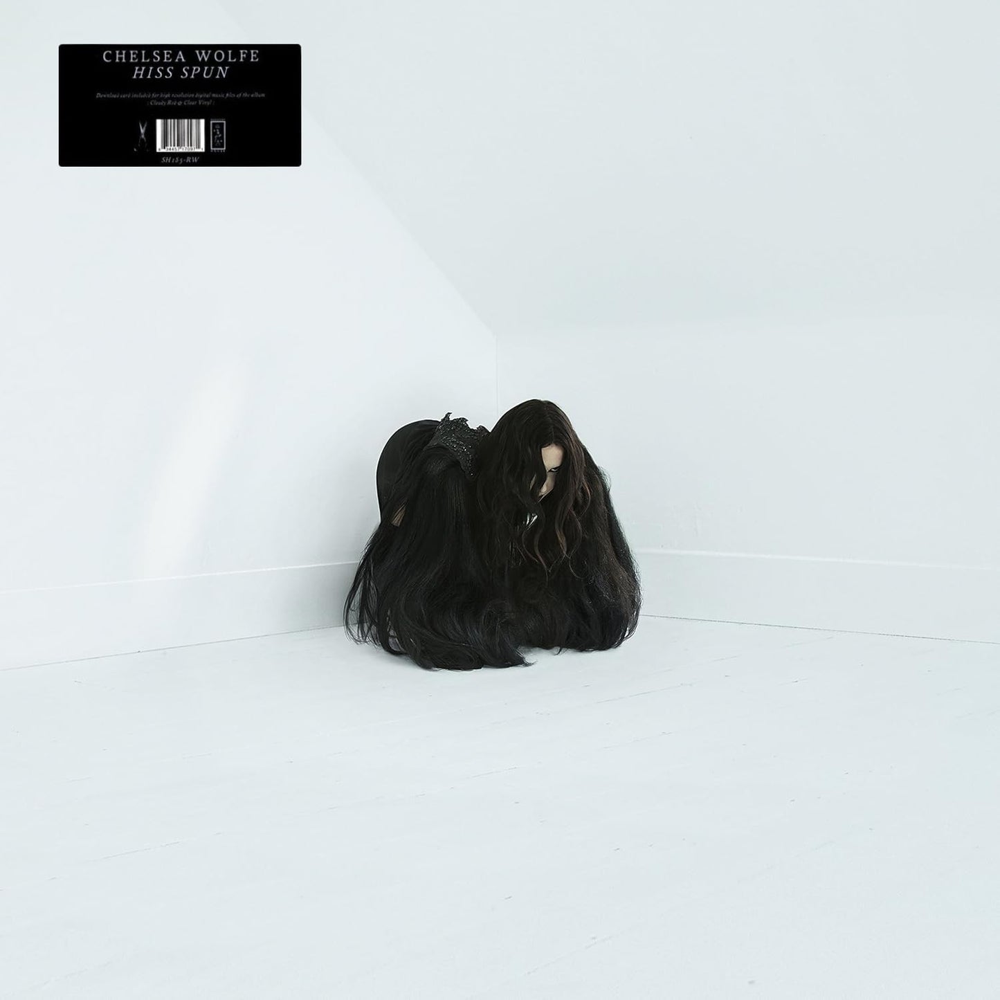 CHELSEA WOLFE – Hiss Spun 2xLP (cloudy red & clear vinyl)