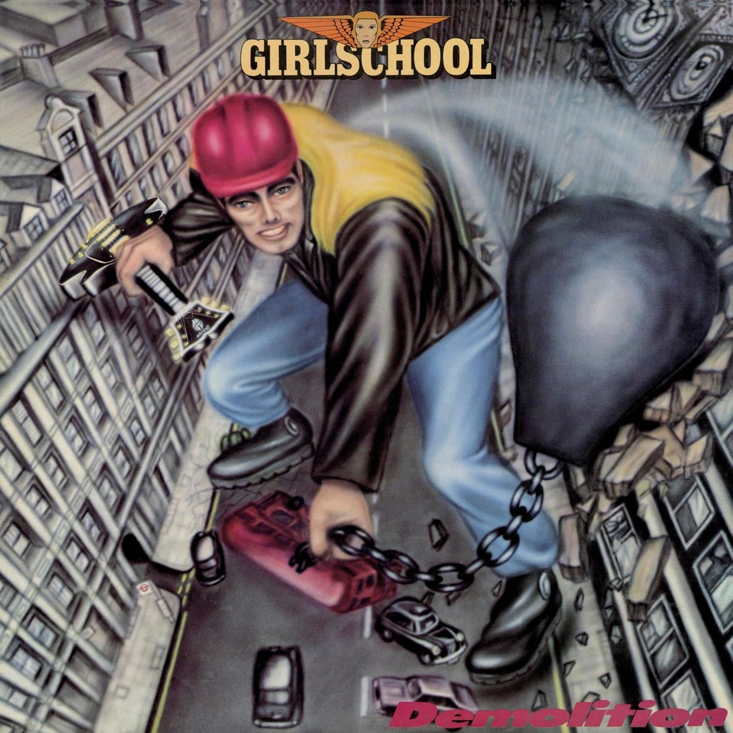 GIRLSCHOOL – Demolition 2xLP (red translucent vinyl)