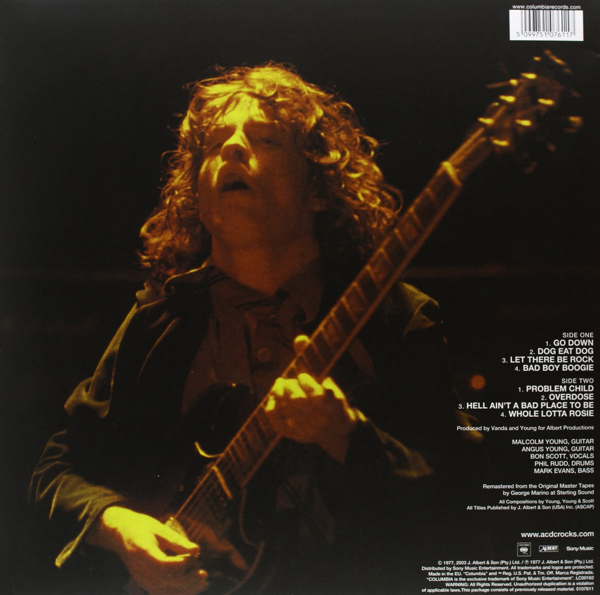 AC/DC – Let There Be Rock LP