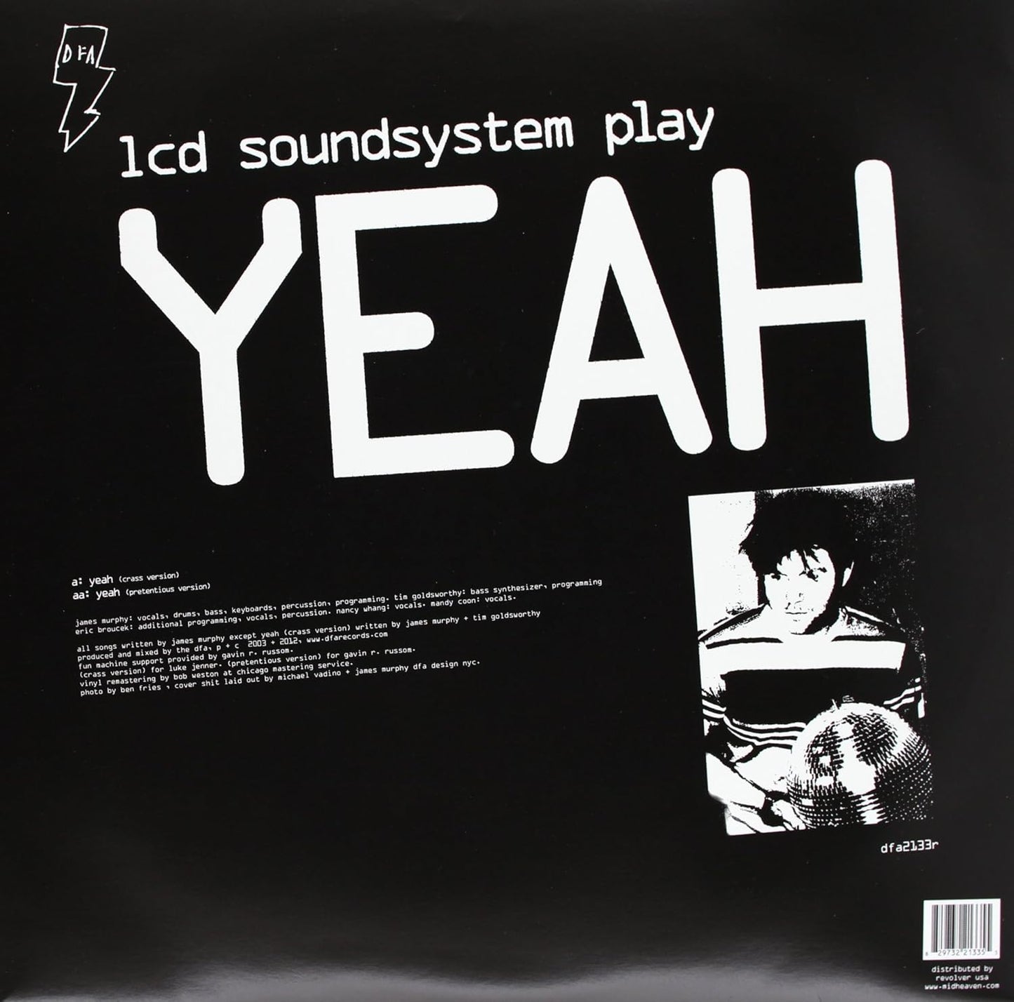 LCD SOUNDSYSTEM – Yeah 12"