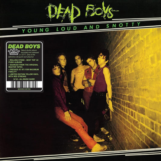 DEAD BOYS – Young Loud And Snotty LP