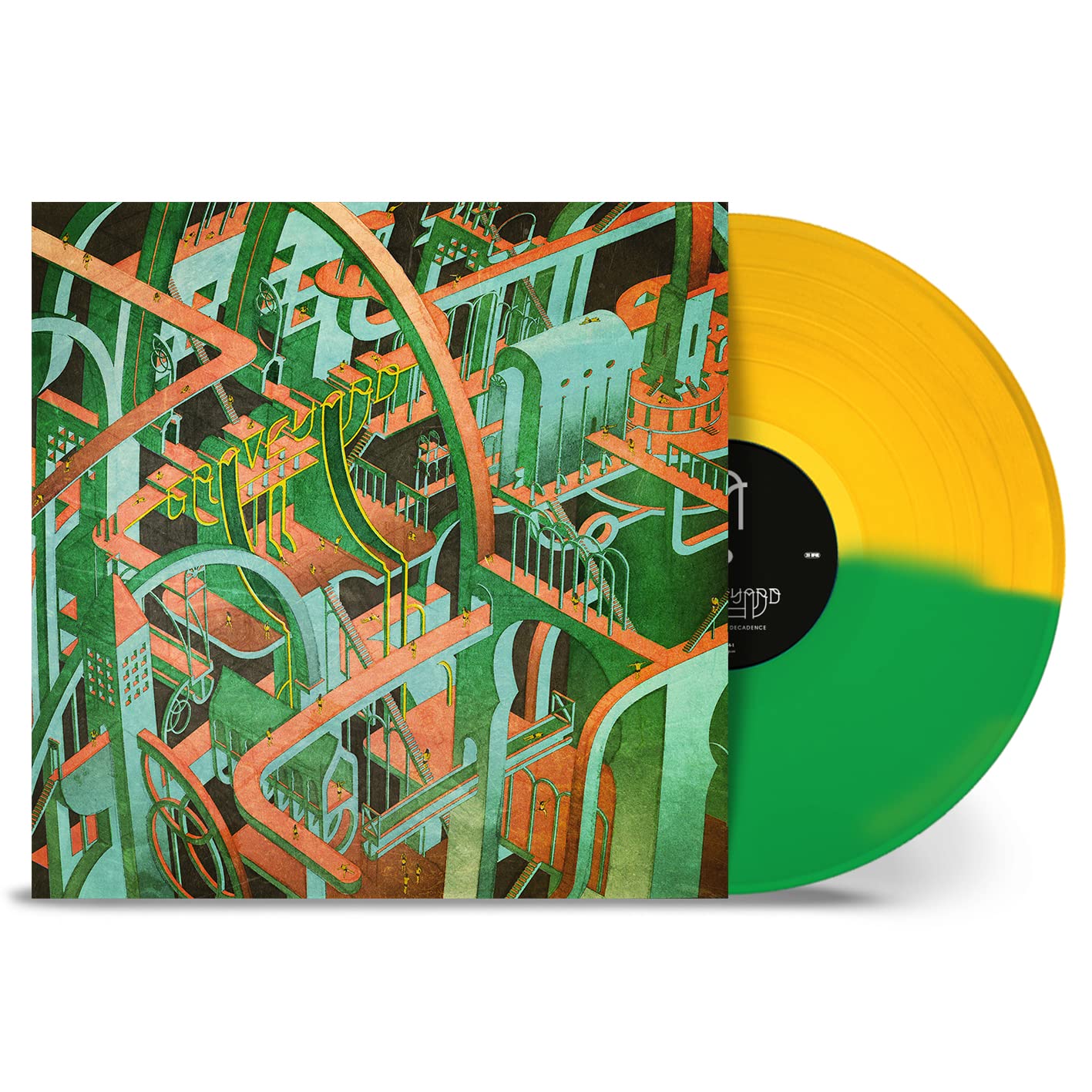 GRAVEYARD – Innocence & Decadence LP (transparent green/orange split vinyl)