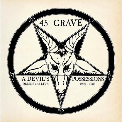 45 GRAVE ‎– A Devil's Possessions - Demos & Live 1980-1983 LP (gold splatter vinyl)