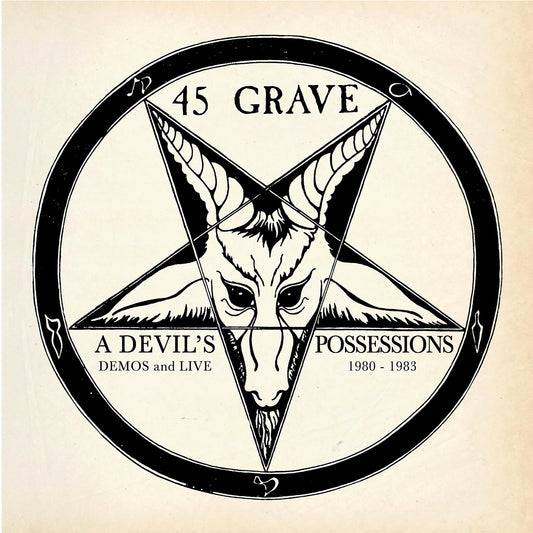 45 GRAVE ‎– A Devil's Possessions - Demos & Live 1980-1983 LP (gold splatter vinyl)