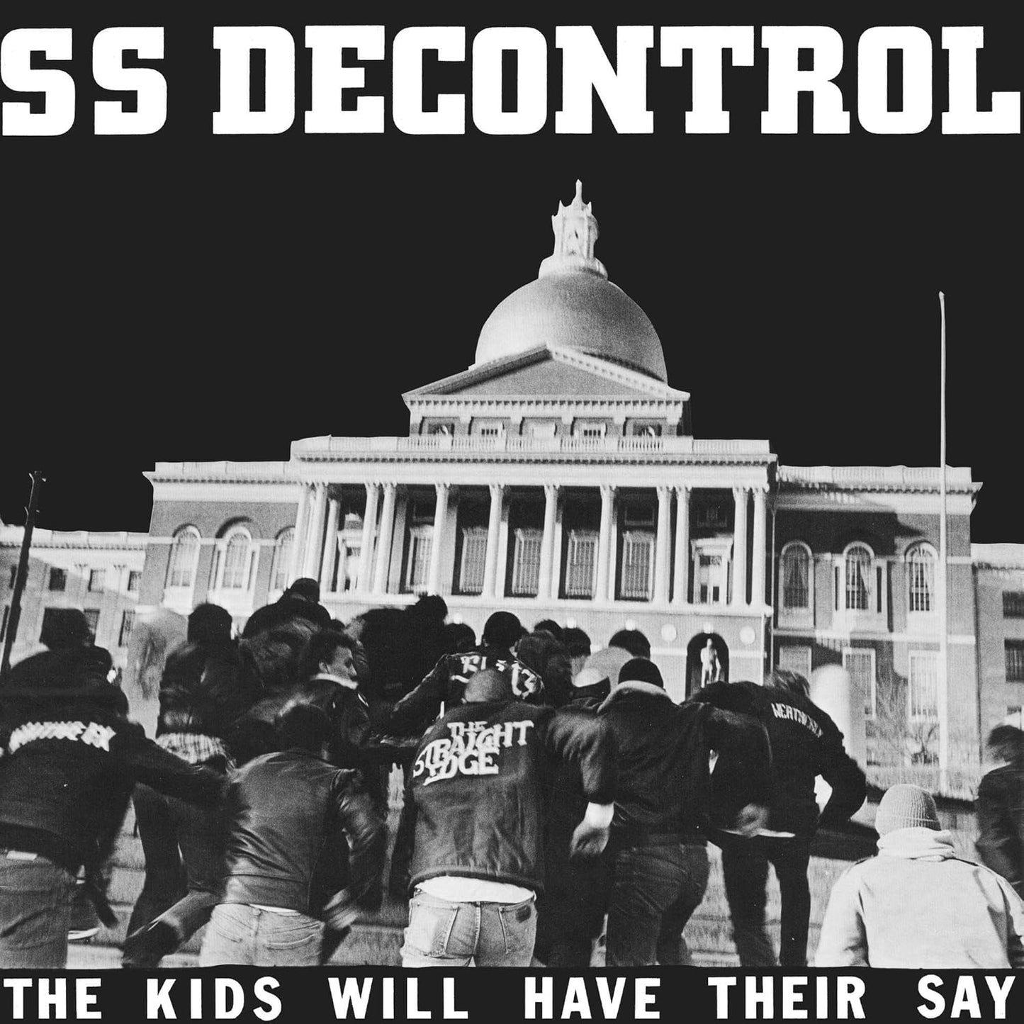 SS DECONTROL – The Kids Will Have Their Say LP (gray vinyl)