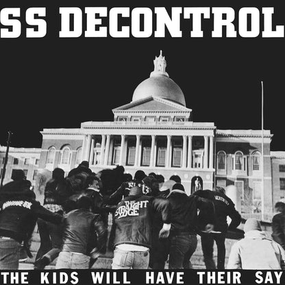 SS DECONTROL – The Kids Will Have Their Say LP (gray vinyl)