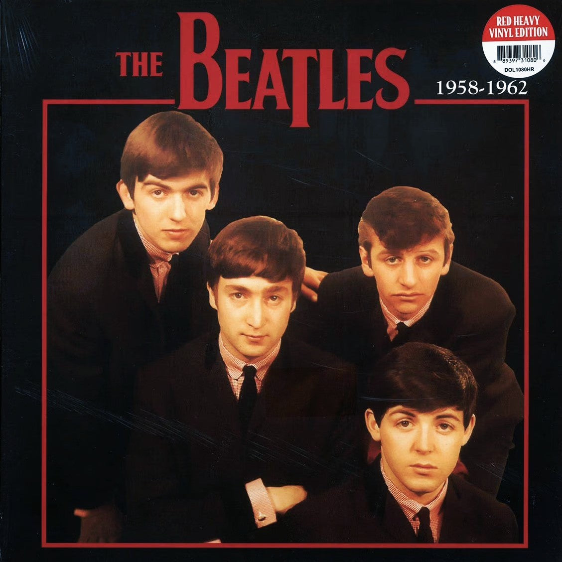 BEATLES – 1958-1962 LP (red vinyl)